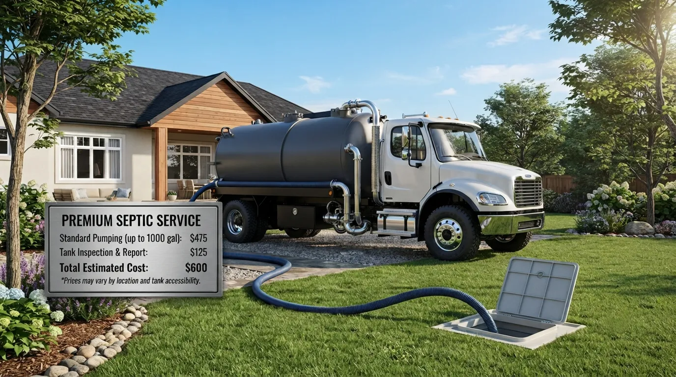Septic Tank Pumping Cost in Portland, OR